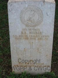 Dar Es Salaam War Cemetery - Miller, Harry Rudolph